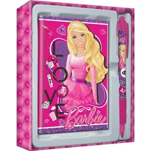Набор канцелярский Академия Групп Barbie блокнот, ручка