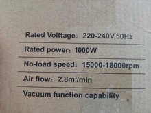 Soplador de aire eléctrico para ordenador, 600W, 220V