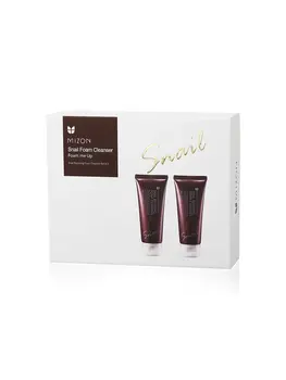 

A set of Sepiolite for facial cleanser Mizon snail repairing foam cleanser (2 pcs/lot)