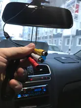 5 pulgadas TFT LCD HD800 * 480 pantalla Monitor coche espejo Monitor para estacionar marcha atrás con 2 entrada de vídeo retrovisor Cámara opcional