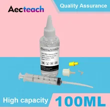 Aecteach Printerhead Nozzle Cleaning Protection Nozzle Fluid Washer Cleaner For HP Printer Head Dye Ink Cartridges