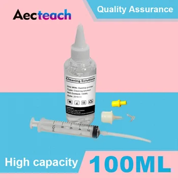 

Aecteach Printerhead Nozzle Cleaning Protection Nozzle Fluid Washer Cleaner For Canon Printer Head Dye Ink Cartridges