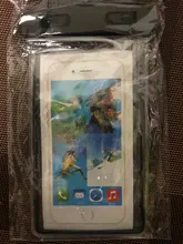 Funda de teléfono resistente al agua, cubierta seca para deportes acuáticos, buceo, esquí y piscina, tamaño de 6 pulgadas