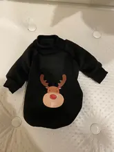 Sweater Clothing Velvet Winter Pet-Dog Cute Autumn Red Black Polyester Comfortable Warm