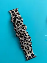 Scrunchie-correa para apple watch 6, banda de 44mm y 40mm para iwatch de 42mm y 38mm, pulsera de reloj para mujer, series 5 4 3 2 42mm