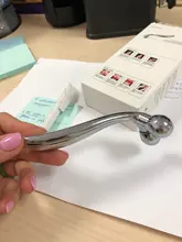 Rodillo 3D para masaje Facial, estiramiento Facial en V, belleza, estiramiento corporal de la piel, relajación, cara delgada herramienta de levantamiento Facial, instrumento masajeador zk20