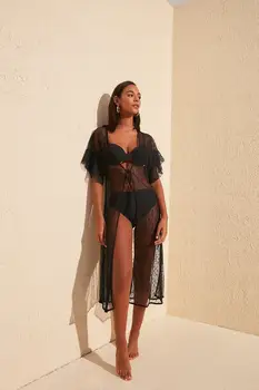 

Trendyol Star Gauze Kimono & Kaftan TBESS20KM0013