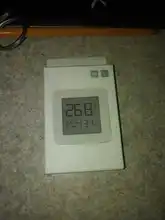 XIAOMI-termómetro Digital con Bluetooth 2, medidor de humedad Digital con pantalla LCD, Sensor inteligente inalámbrico de temperatura y humedad con batería