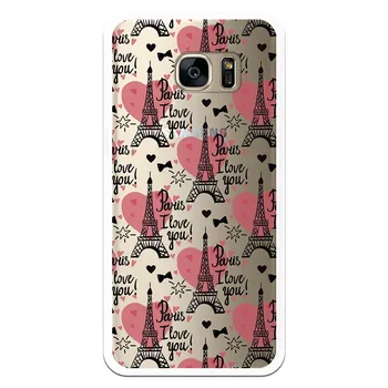 

Stand case costume drawing Paris WP020 for Samsung Galaxy S7 Edge