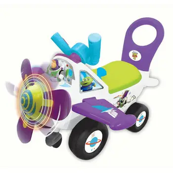 

Disney Ride-On Toy Story 4 car Children's plane corridor of Buzzlightyear with sounds and very fun activities