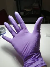 Guantes de nitrilo 100 unids/pack Xingyu púrpura comida grado impermeable alergia libre desechable seguridad guantes de nitrilo