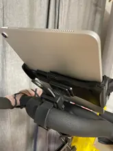 Xnyocn Flexible Buckle Mount Holder Indoor Gym Handlebar on Exercise Bikes Mobile Phone