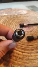 Oauee 1/4 pulgadas vástago hexagonal de liberación rápida destornillador portapuntas magnético con Collar de barra de extensión 60mm 100mm 150mm