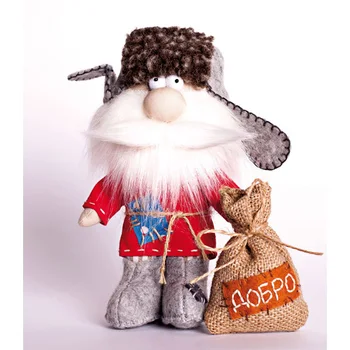 

Плдк-1455 set for creating a textile toy series 'домовенок and company 'House'