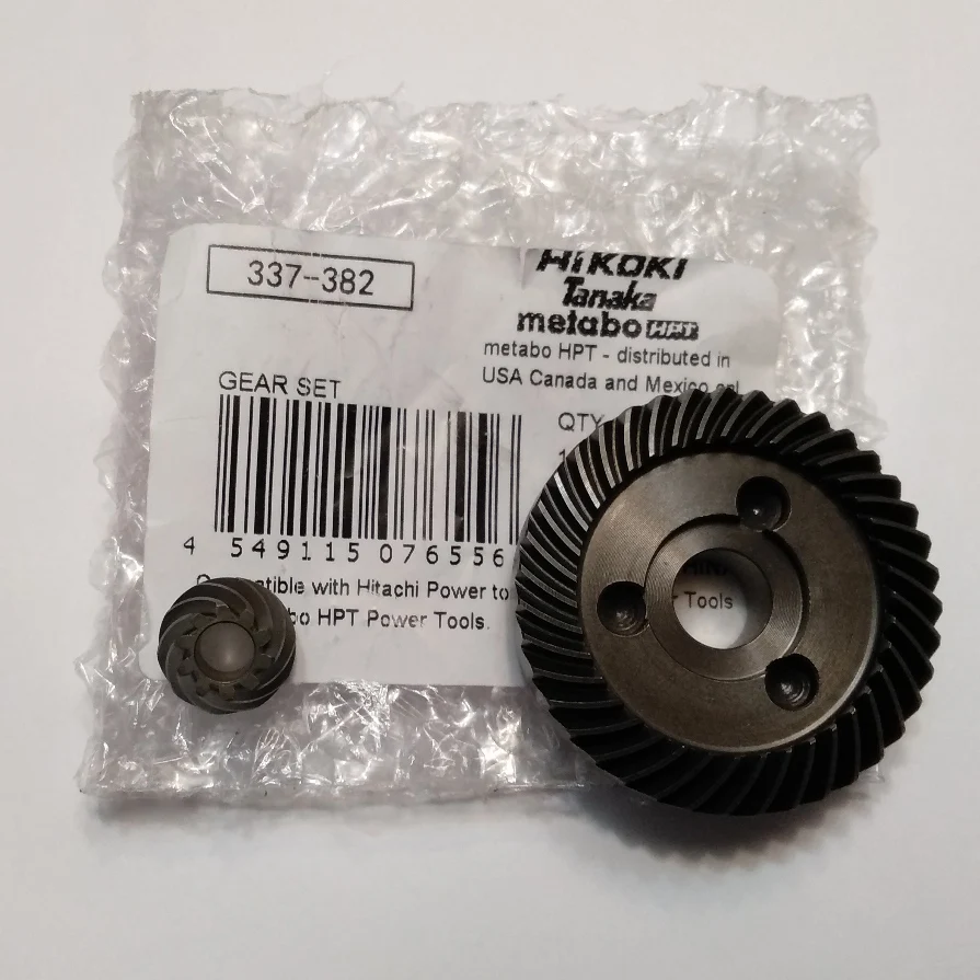 Gear pair reducer ushm Hitachi Hikoki g13sr3 g13sn 327888 337382 |