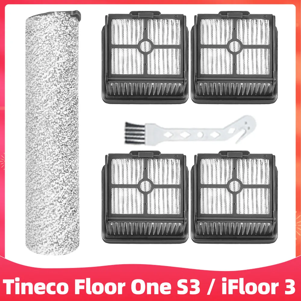 Universal Roller Brush and HEPA Filter Vacuum Cleaner Replacement Accessories