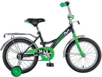 

Bicycle novatrack 16 "strike, black and green novatrack 163strike. bkg8