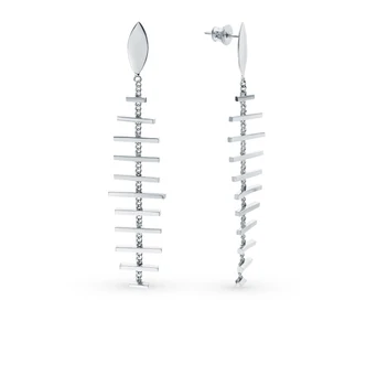 

Silver earrings SUNLIGHT