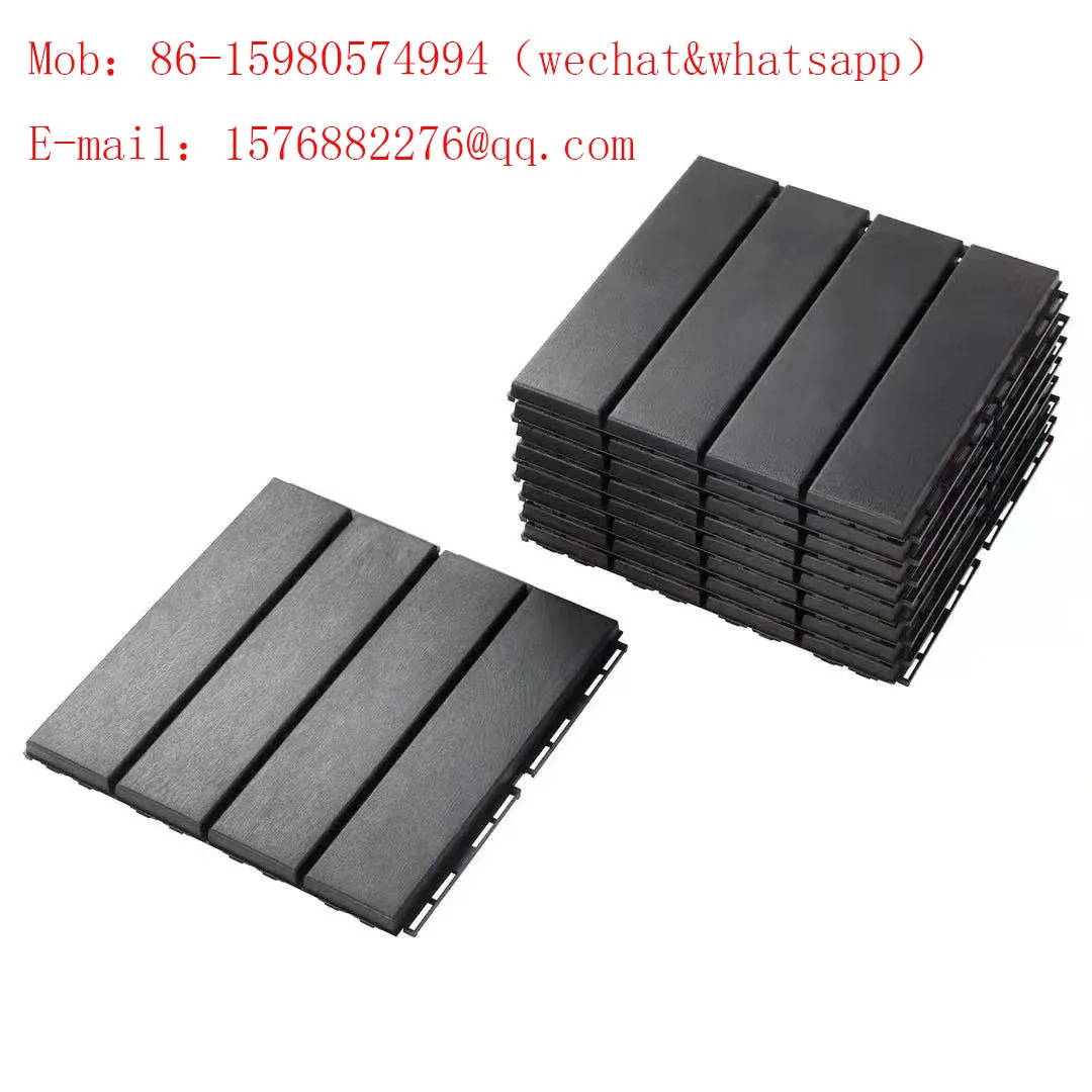 DIY splicing floor balcony outdoor movable free splicing plastic floor processing of sports