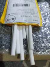 Humidificador de algodón de 8mm, hisopo con núcleo de algodón, mechas de filtro, palos de filtro de algodón, recambio de piezas de humidificador, 10 paquetes