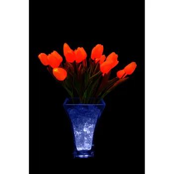 

Led tulips 21 PCs Red-Orange (blue)