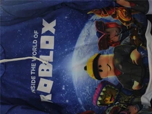 Robloxs-Sudadera con capucha para niño, pulóvers con cordón, ropa de calle para chico, chaqueta con capucha de dibujos animados, Tops informales Unisex para otoño