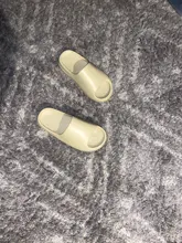 De los hombres de verano diapositivas ligero playa guay zapatillas diapositiva hueso Boca de pescado Flip Flops, sandalias de las mujeres suave EVA zapatillas de deporte par 35-46 #