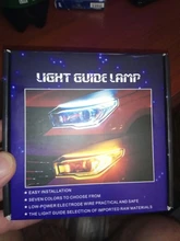 DRL Light-Angel-Eyes Led-Strip Running-Lights Daytime Car Flexible Led Flowing 2PCS 30cm