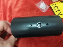 Simulación de cámara simulada de seguridad CCTV para exteriores, cámara de vigilancia impermeable con LED intermitente rojo, vídeo falso LED