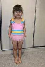 Girls Swimsuit Beachewear-St9030mix Teenager One-Piece Kids New for 2-16Y