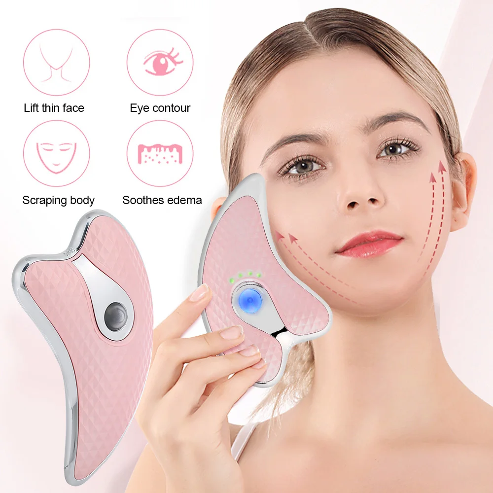 EMS Electric Vibration Heating Body Facial Lifting Skin Tighten
