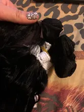 La naturaleza pelo Afro Pelo Rizado mechones extensiones con cierre Ombre oro 30 pulgadas suave súper largo pelo sintético del pelo de la onda