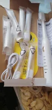 Cepillo de dientes eléctrico para adultos, recargable, 4 y 8 cabezales, boquilla Oral, sonido Dental