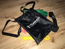 Bands-Set Resistance-Bands Pull-Up Exercise Powerlifting TOMSHOO Lixada