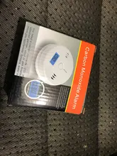 Sensor fotoeléctrico de seguridad para el hogar, Detector de envenenamiento por monóxido de carbono de alta sensibilidad, 85dB, LCD, Independiente