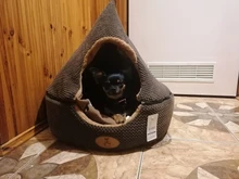 HOOPET Pet Dog Bed Cat Tent Dog House All Seasons Bed for dogs Dirt-resistant Soft Yurt