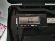 Calibrador Vernier Digital electrónico, herramientas de medición de 150mm y 6 pulgadas