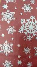 Gift-Bags Boxes Guests-Packaging Merry-Christmas Deer Candy Stickers No Party with Snowflakes