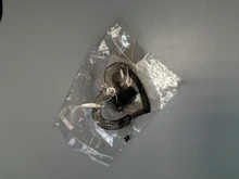 Hebilla de Metal con cierre con forma de corazón para bolso de bricolaje, cierre con giro de Metal para bolso de bricolaje