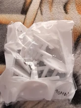 Toma de corriente de seguridad para bebés, enchufe de protección bifásico, cubierta de bloqueo de seguridad, 10 Uds.