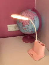 Desk-Lamp Bedside Dimming-Adjustment Study Bedroom Reading Living-Room Rechargeable Children