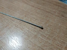 10 uds/1,5/2mm llavero EDC Etiqueta de cuerda de alambre de acero inoxidable lazo de Cable tornillo dispositivo de bloqueo clave llavero círculo campamento utensilio para colgar