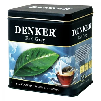 

Tea Denker "Earl Gray", black with the aroma of bergamot, 25 Pyramids