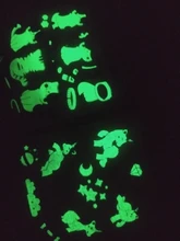 Novedad de verano estilo tatuaje pegatinas luminoso sirena pegatina con figura de unicornio Sweatproof impermeable de tatuaje temporal de las mujeres tatuajes para niño