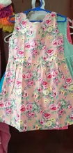 Pageant Dress Outfit Clothes Kids Party-Ball Flower-Print Baby-Girls Children Summer