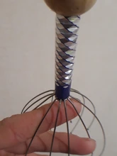 Massager Relax SPA Neck-Stress Scalp 12-Finger-Head Physician 1pcs Release-Head Steel