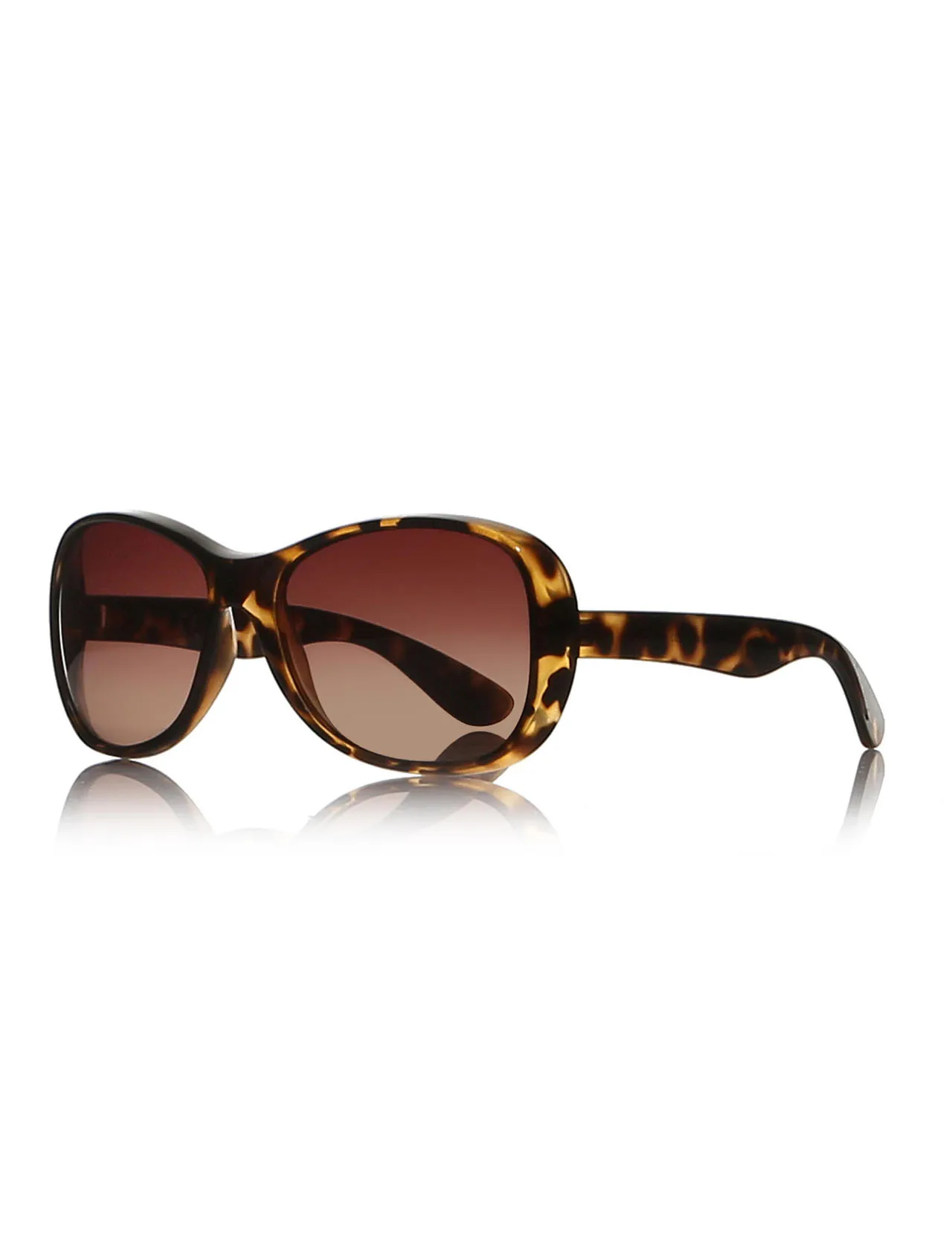 

Women's sunglasses S. C 4093 03 bone Brown organic rectangle rectangular 59-17-136 suncity
