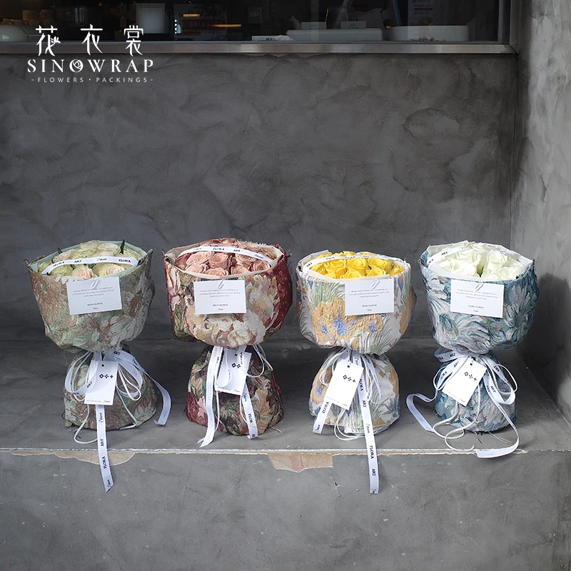 

Новое поступление 2022, картина маслом для оберточной бумаги с цветами