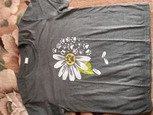 Daisy Bear Paw Print T-shirts Women Summer Graphic Tee Aesthetic Shirts for Women Casual