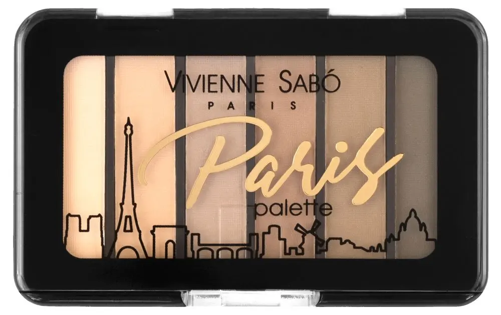 Палетка Теней Для Ве Мини 6 Цветов Paris Тон 01 Тм Vivienne Sabo ...